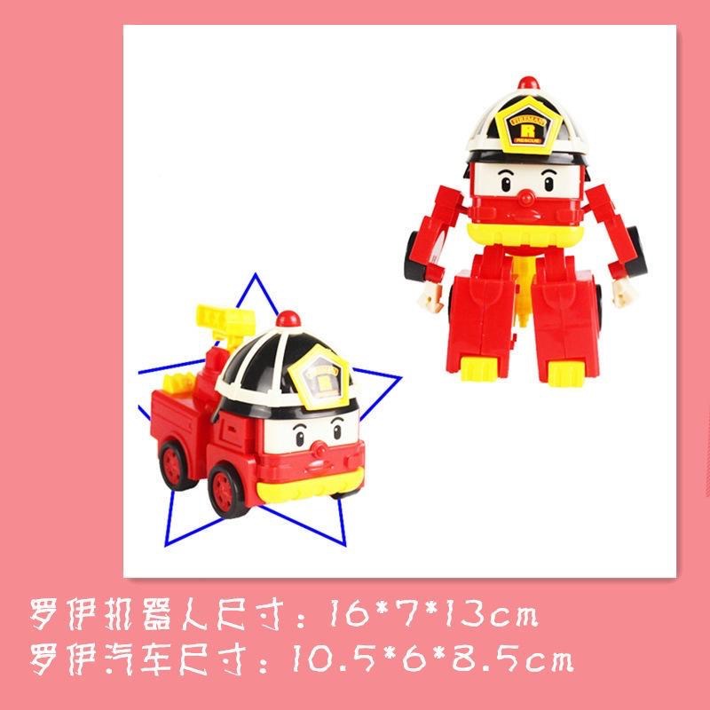 預購~波利POLI新款韓國Q版波利熱賣變形機器人警車升級版禮盒裝滑行玩具868-6-細節圖3