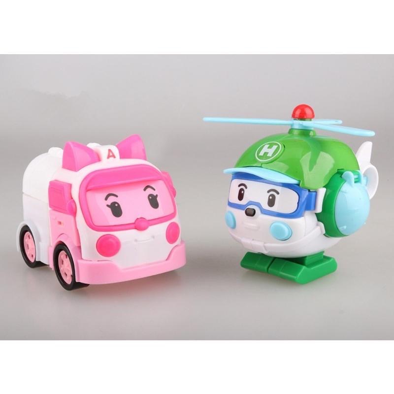 預購~波利POLI新款韓國Q版波利熱賣變形機器人警車升級版禮盒裝滑行玩具868-6-細節圖9