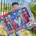 大禮盒正版百變超人機器人奧特曼玩具發聲發光召喚器套裝男孩-規格圖6