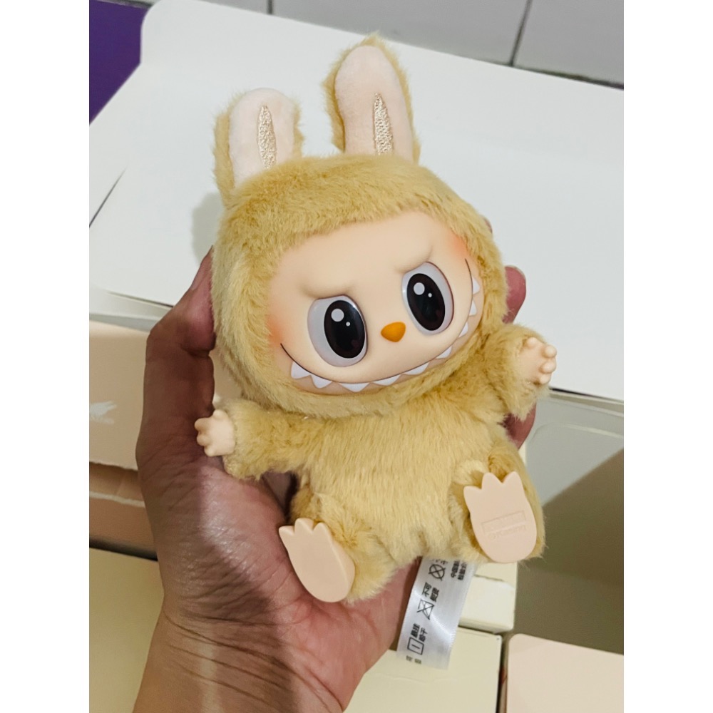 💎正品現貨*Labubu 公仔 POP MART 心動馬卡龍 泡泡瑪特 拉布布吊飾 糖膠 掛件 毛絨 盲盒 公仔-細節圖2