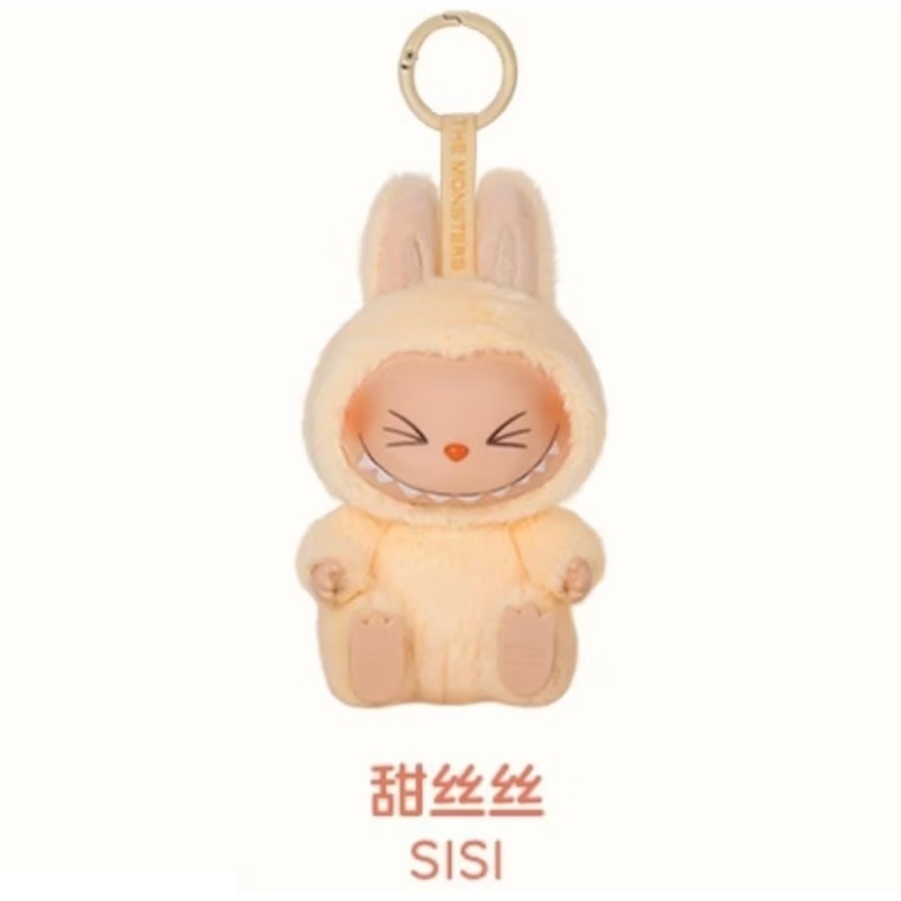 💎正品現貨*Labubu 公仔 POP MART 心動馬卡龍 泡泡瑪特 拉布布吊飾 糖膠 掛件 毛絨 盲盒 公仔-細節圖4