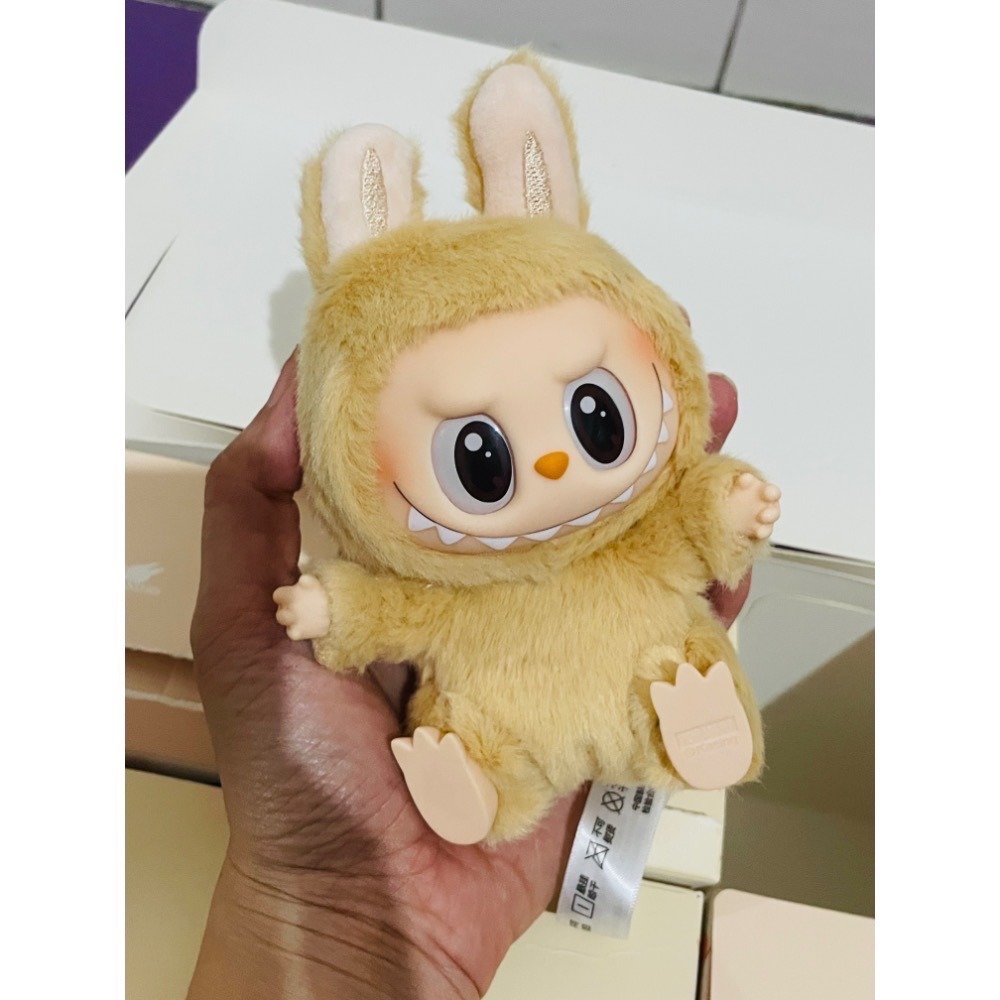 💎正品現貨*Labubu 公仔 POP MART 心動馬卡龍 泡泡瑪特 拉布布吊飾 糖膠 掛件 毛絨 盲盒 公仔-細節圖2