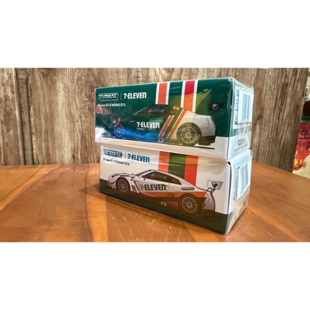 全新 7-11 TARMAC WORKS 1:64 Nissan GT-R NISMO GT3-細節圖4