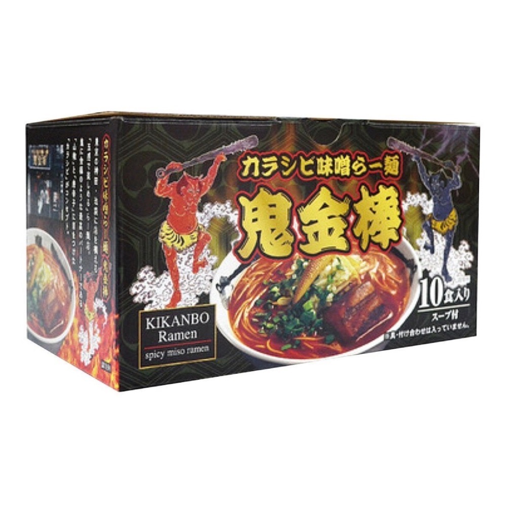 鬼金棒 辣麻味噌拉麵 138公克 X 10入 好市多-細節圖3