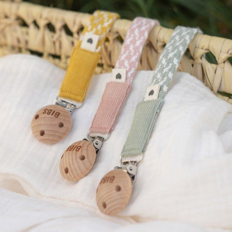 BIBS 丹麥 有機棉 編織 奶嘴鏈 Paci Braid系列 多款可選-細節圖3