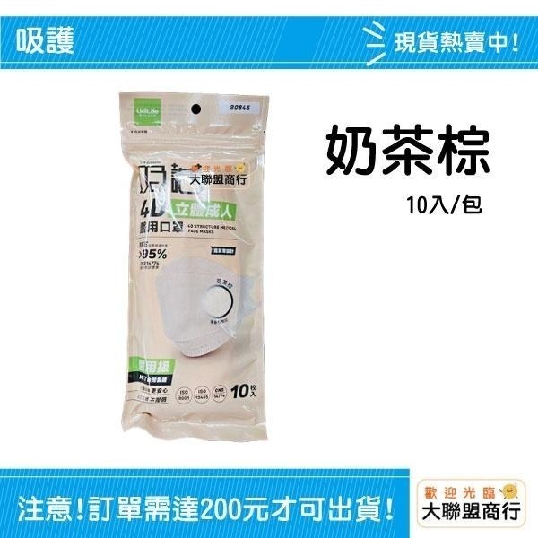 吸護 4D立體成人醫用口罩 台灣製10入/包-細節圖6
