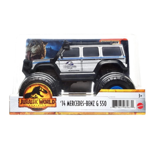 Matchbox火柴盒 侏羅紀 JURASSIC BENZ G550 1:24 Monster Trucks 怪獸卡車