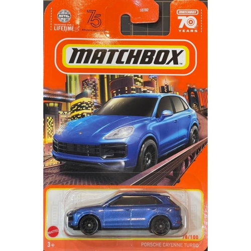 1:64 小車模型 Matchbox火柴盒 保時捷 凱燕 休旅車 PORSCHE CAYENNE TURBO