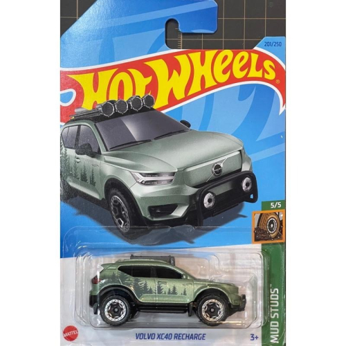 1:64 小車模型 風火輪 Hot Wheels 富豪 VOLVO XC40 RECHARGE 休旅車 電動車