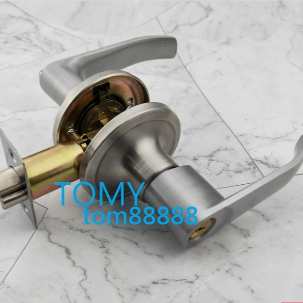 代理商產品 高級鎖芯 黑色 水平把手鎖 有鑰匙 黑色水平鎖 水平鎖 執手鎖 門鎖 房間鎖 消光黑 房間鎖 喇叭鎖-細節圖5