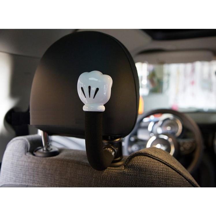 現貨 台灣現貨 當日出貨 日本 汽車 NAPOLEX Disney 米奇 拳頭 雙腳 掛勾  WD-253 頭枕 掛鉤-細節圖6