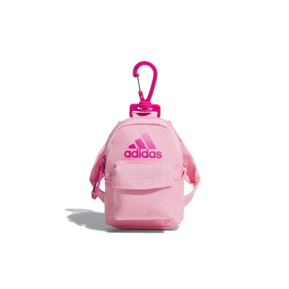 正版 adidas 時尚輕量環保托特組 收納提袋+迷你後背包吊飾 #粉色現貨售完為止-細節圖4