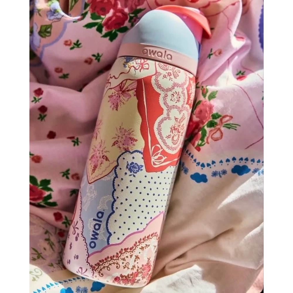 美國🇺🇸 Owala 32 x UO 聯名限定法式碎花感32 oz #現貨售完為止-細節圖2