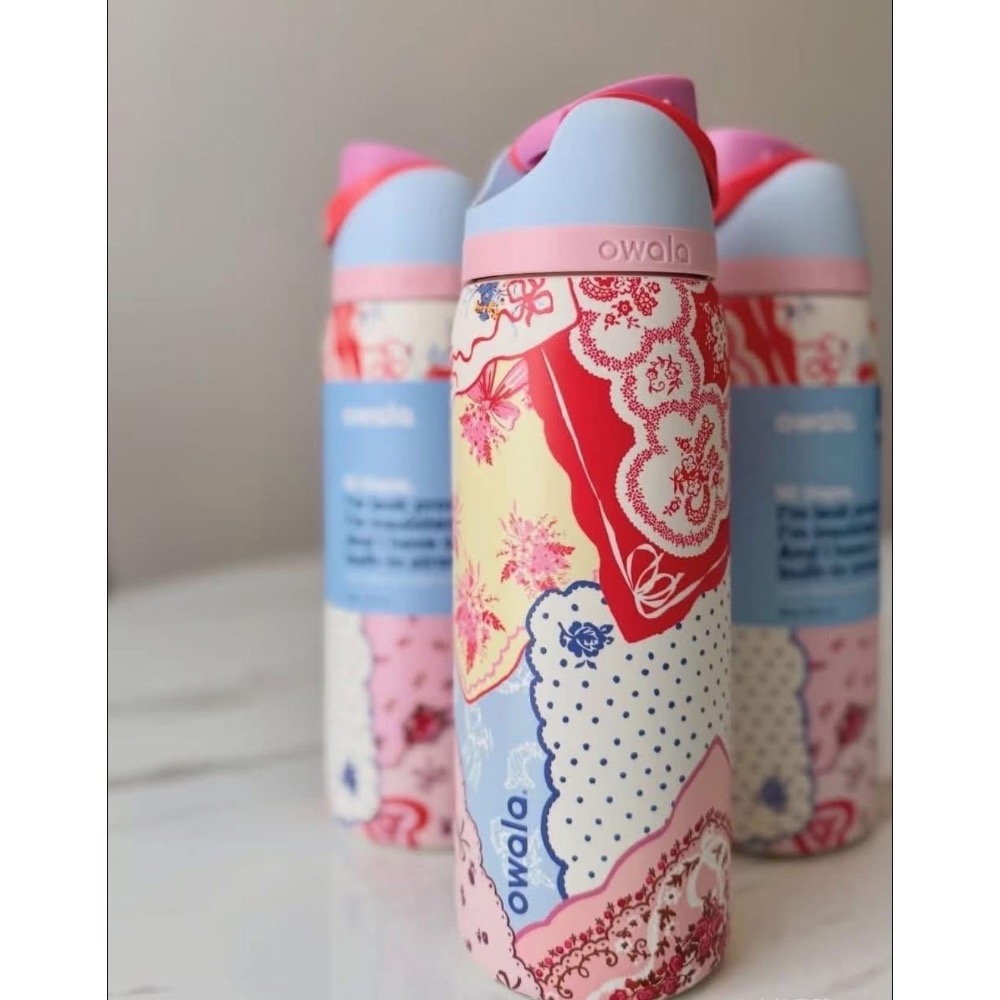 美國🇺🇸 Owala 32 x UO 聯名限定法式碎花感32 oz #現貨售完為止-細節圖3