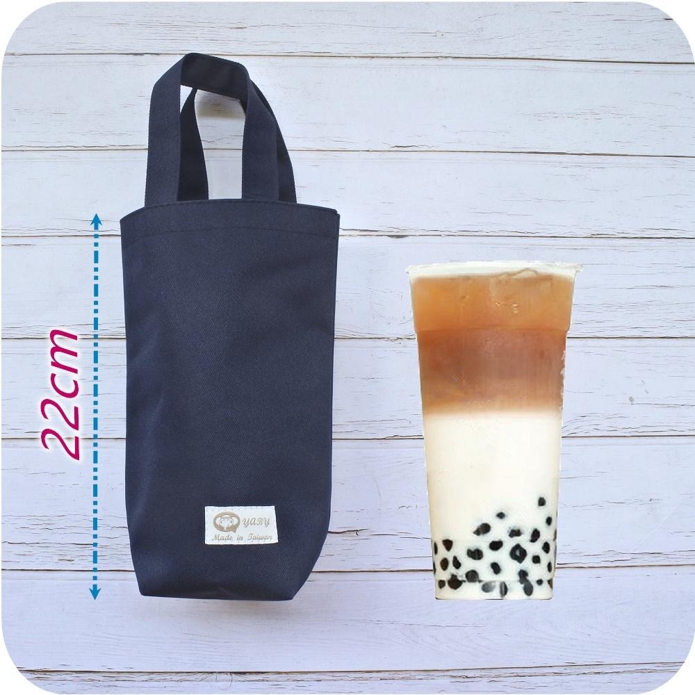 台灣製 一杯袋 飲料袋 手提袋 環保袋 萬用 飲料提袋 保溫杯袋 袋子 聚酯纖維 帆布 交換禮物 現貨-細節圖6