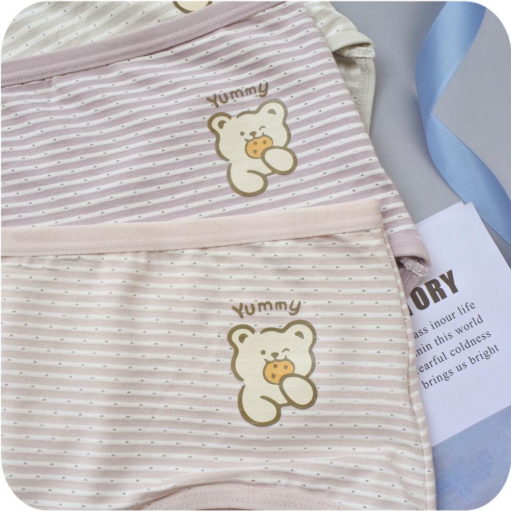 適合M~L 透氣孔彈性內褲(建議25~31腰)透氣彈性 吸濕快乾 蜂巢布 洞洞 柔軟女生內褲 可愛三角褲 女內褲9125-細節圖4