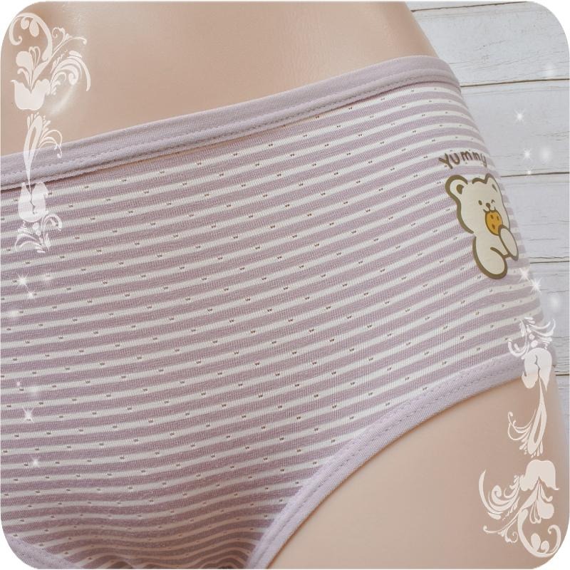 適合M~L 透氣孔彈性內褲(建議25~31腰)透氣彈性 吸濕快乾 蜂巢布 洞洞 柔軟女生內褲 可愛三角褲 女內褲9125-細節圖6