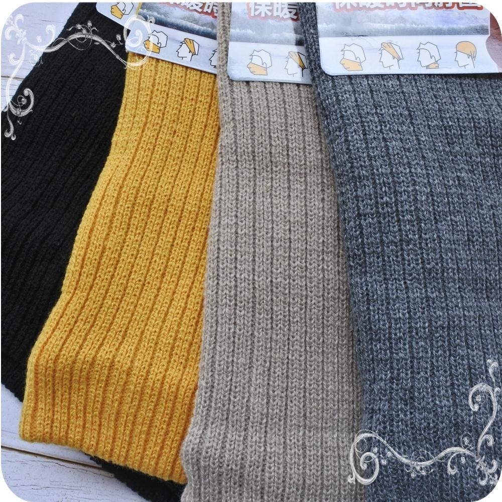 內層絨毛針織脖圍🔥冬季冬天 男女適用 圍巾 百變頭巾 脖圈套 毛線保暖頭套 針織圍脖 出國旅行騎車 交換禮物男生女生-細節圖4