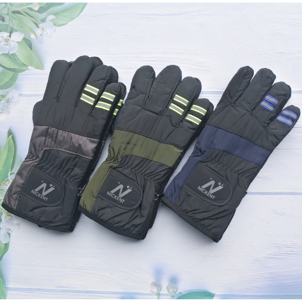 防風保暖手套 男生手套 騎車手套 觸控 反光防滑 刷毛防寒 冬天 出國旅行登山 冬天 男用 熊貓外送 男生生日禮物-細節圖5