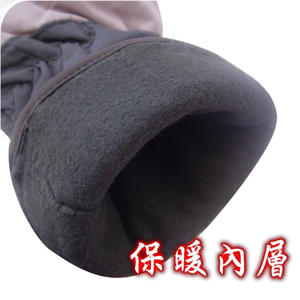 防風保暖手套 男生手套 騎車手套 觸控 反光防滑 刷毛防寒 冬天 出國旅行登山 冬天 男用 熊貓外送 男生生日禮物-細節圖6