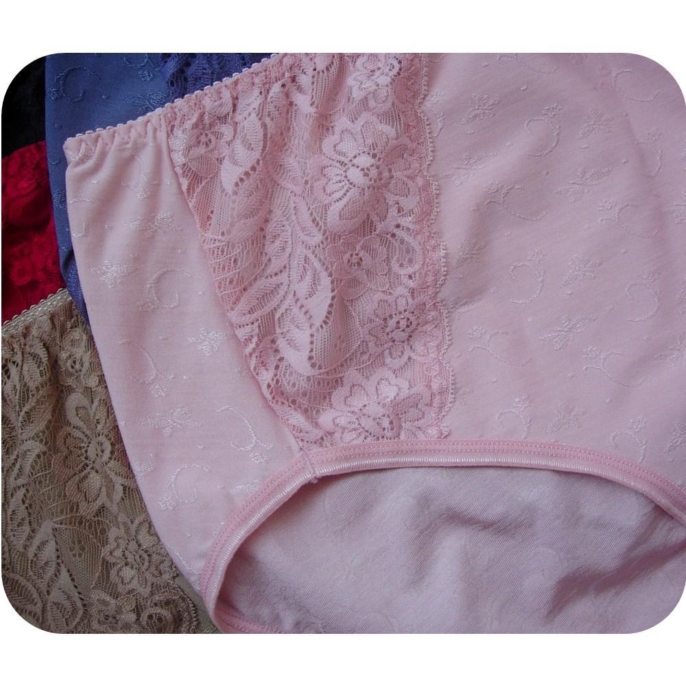 3L~4L可穿 台灣製加大蕾絲女生內褲 超大尺碼 台灣製造 加大女內褲緹花蕾絲 三角褲加大碼 加大尺寸 5680-細節圖3
