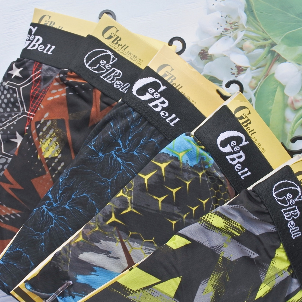 科技纖維輕涼男生四角褲 吸濕排汗 男內褲平口褲 透氣內褲 涼感內褲 冰絲內褲 四角內褲 冰涼紗 男生內褲 現貨-細節圖5