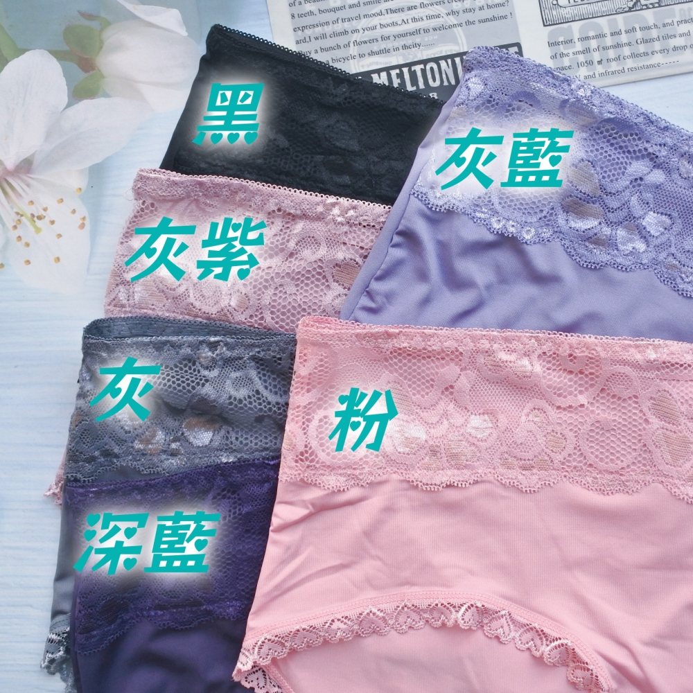 適合3L~4L 加大蕾絲內褲(建議33~40腰)彈性舒適 透氣好穿 女生內褲 性感內褲 大尺碼 加大碼 3831-細節圖2