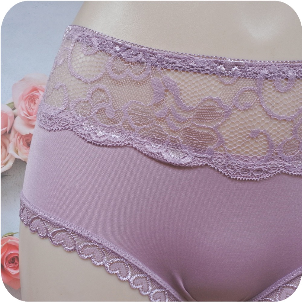 適合3L~4L 加大蕾絲內褲(建議33~40腰)彈性舒適 透氣好穿 女生內褲 性感內褲 大尺碼 加大碼 3831-細節圖3