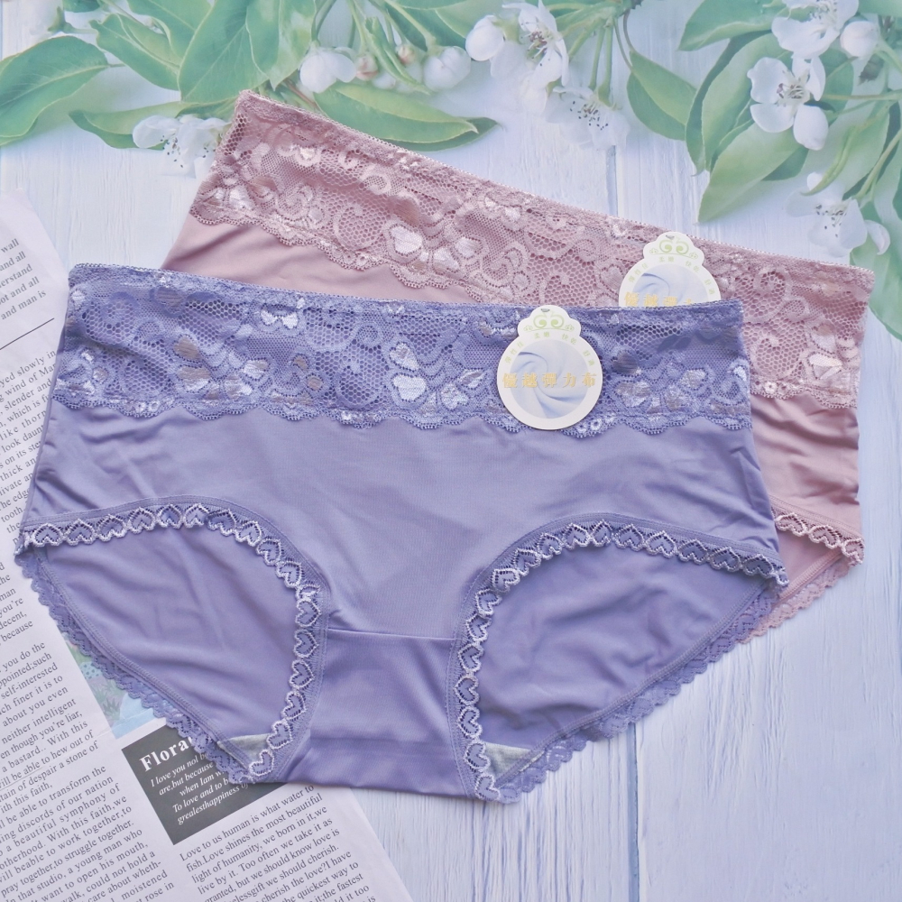 適合3L~4L 加大蕾絲內褲(建議33~40腰)彈性舒適 透氣好穿 女生內褲 性感內褲 大尺碼 加大碼 3831-細節圖6