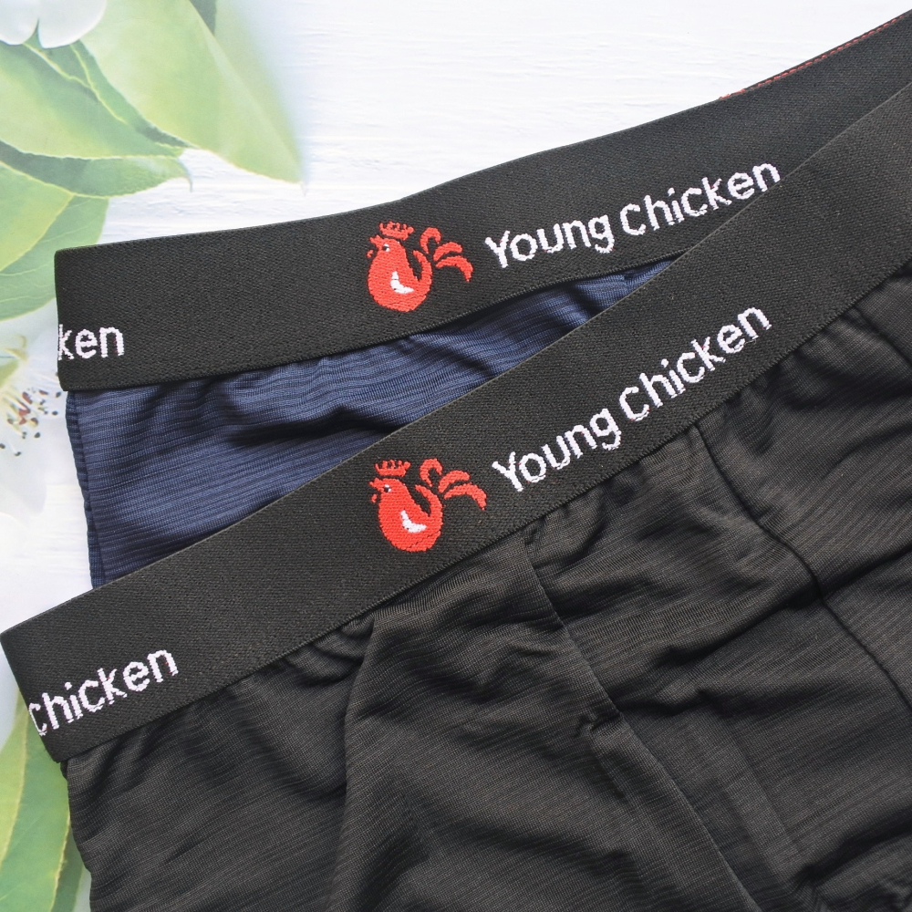 涼感男士貼身平口褲 彈性透氣 親膚舒適 冰爽機能內褲 夏季必備 男生內褲 9042-細節圖3