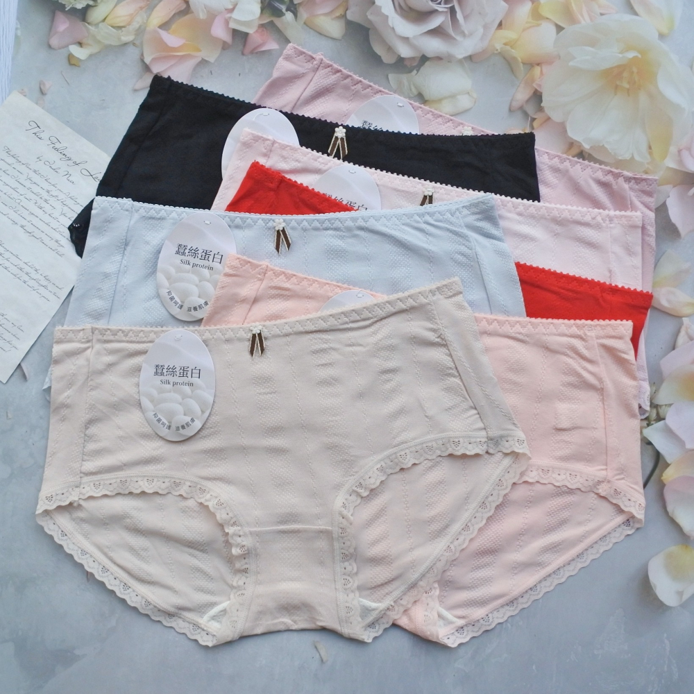 L~XL適合 女生中腰內褲  彈性 舒適 透氣 好穿 天然 抑菌 嫘縈 棉質 女內褲 女三角褲245-細節圖4
