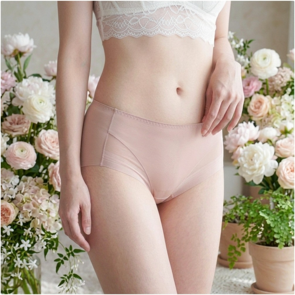 L XL XXL 台灣製無痕內褲 極致裸感 透氣舒適 高彈性 石墨烯 女生內褲 三角褲 女性女士無痕褲 加大尺碼5593-細節圖9