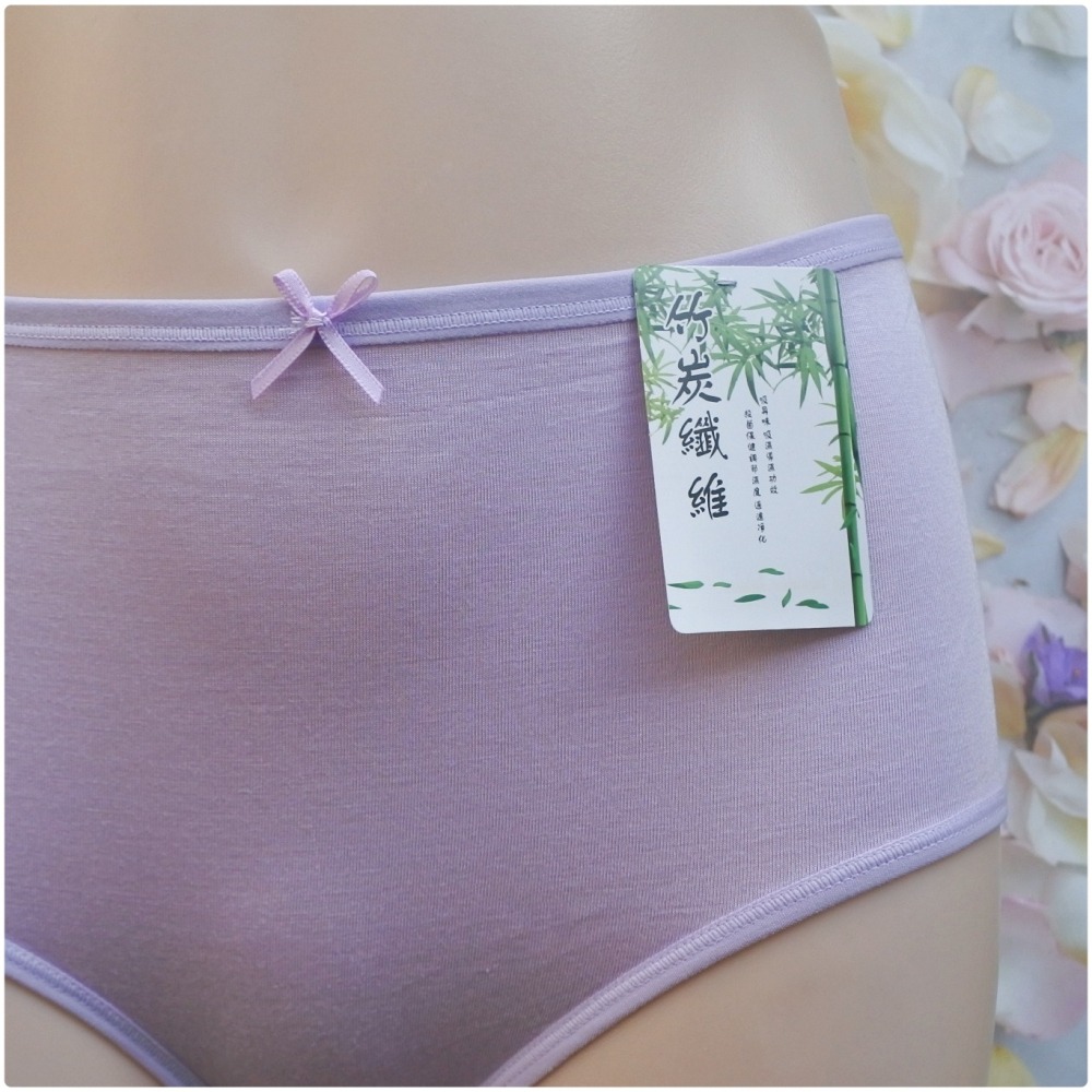 XL~XXL適穿 透氣柔軟內褲 中高腰 三角褲 透氣女內褲  素面 女生內褲 加大素色內褲 3584-細節圖2