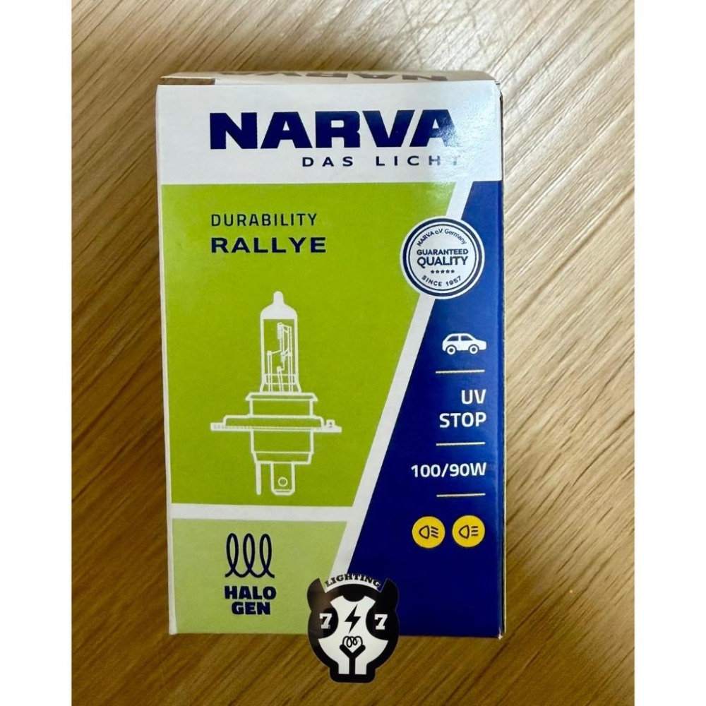 【H4 12V 100/90W】 德國NARVA P43t 車用燈泡 48901 RALLYE-細節圖4