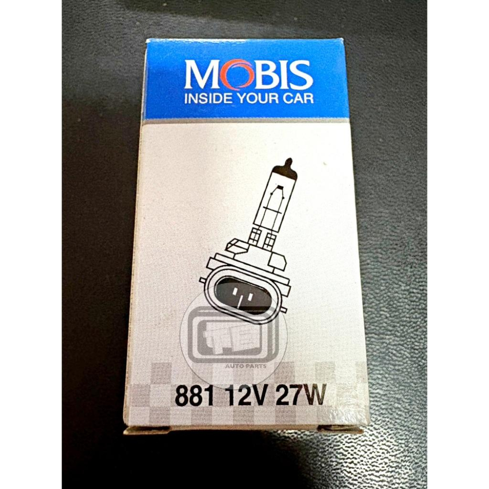 881 H27W 12V27W 彎型 韓國車專用 霧燈泡 石英燈泡 30311 韓國原裝正廠MOBIS 德國NARVA-細節圖3