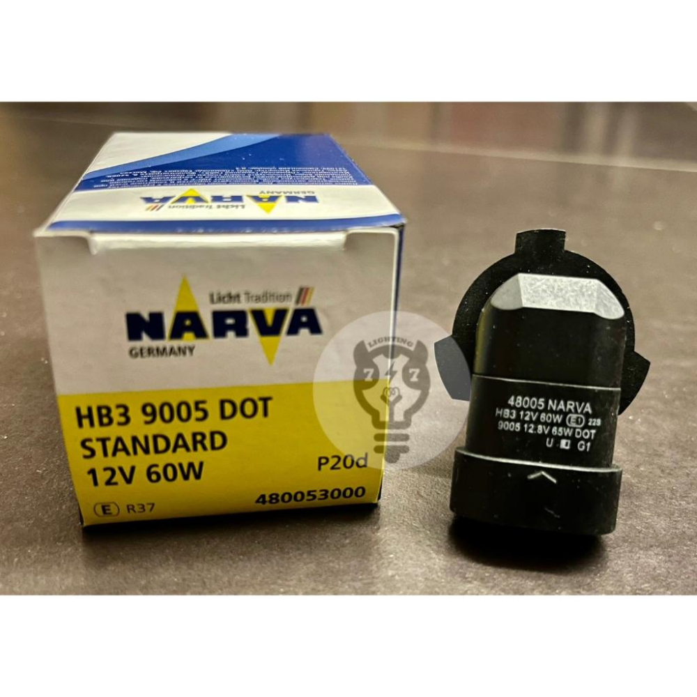 【9005 HB3 12V 60W】奇異 NARVA 大燈 頭燈 遠燈 汽車燈泡-細節圖4