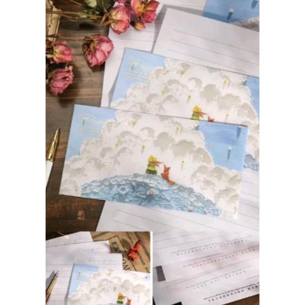 紙先生四十四次日落系列信紙信封套裝-細節圖2