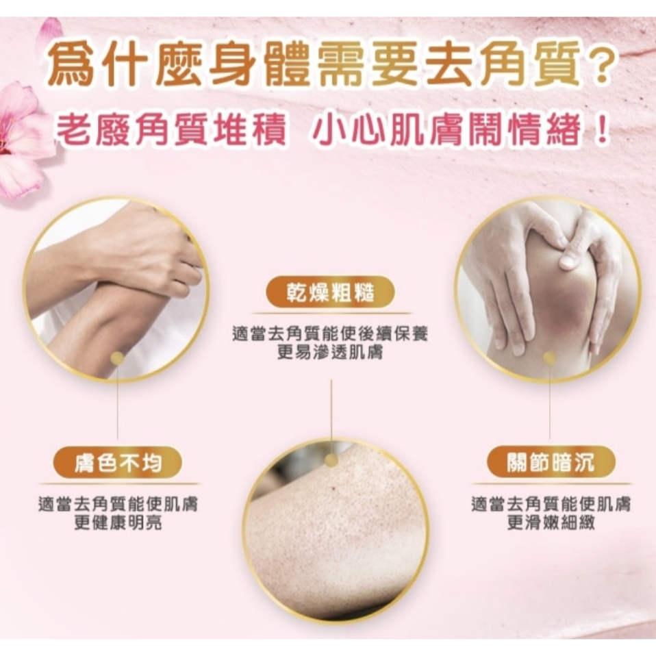 Dove多芬去角質冰淇淋身體磨砂膏體驗組（櫻花甜香+石榴籽和乳木果香）磨砂膏50gx2罐-細節圖4