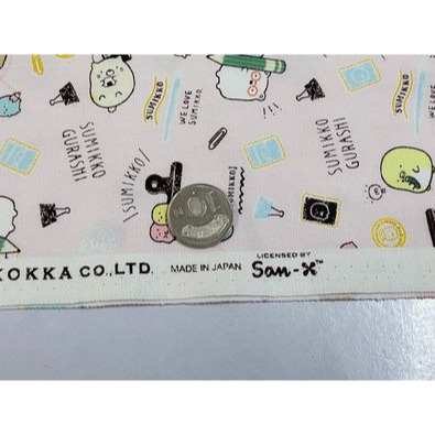 M媽咪-日本版權布、角落生物-粉色。拼布、DIY、日本進口 日本製-細節圖3