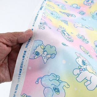 M媽咪-現貨-日本版權布、卡通布、雙子星。拼布、DIY、日本進口 日本製 厚棉-細節圖2