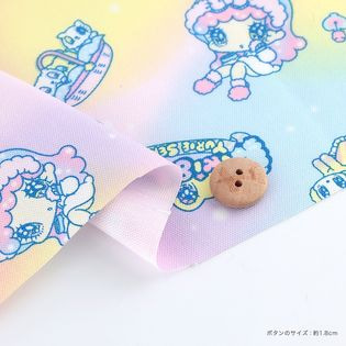 M媽咪-現貨-日本版權布、卡通布、雙子星。拼布、DIY、日本進口 日本製 厚棉-細節圖5