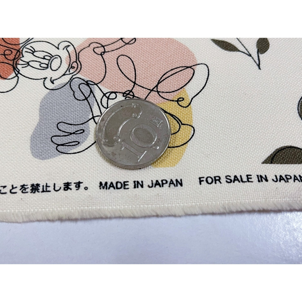 M媽咪-現貨-日本版權布、disney。拼布、DIY、日本進口 日本製-細節圖2