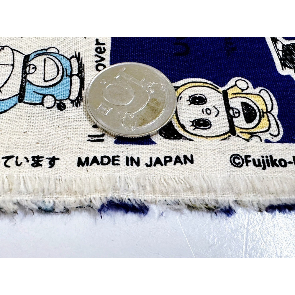 M媽咪-現貨-日本版權布、哆啦a夢。拼布、DIY、日本進口 日本製-細節圖3