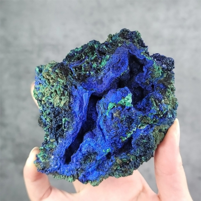 𝒜𝓁𝒾𝒸𝒾𝒶𝒢𝑒𝓂𝓈𝓉❀𝓃𝑒 安徽藍銅礦 大晶體藍銅 藍銅共生孔雀石原礦 藍色礦物 AZ707