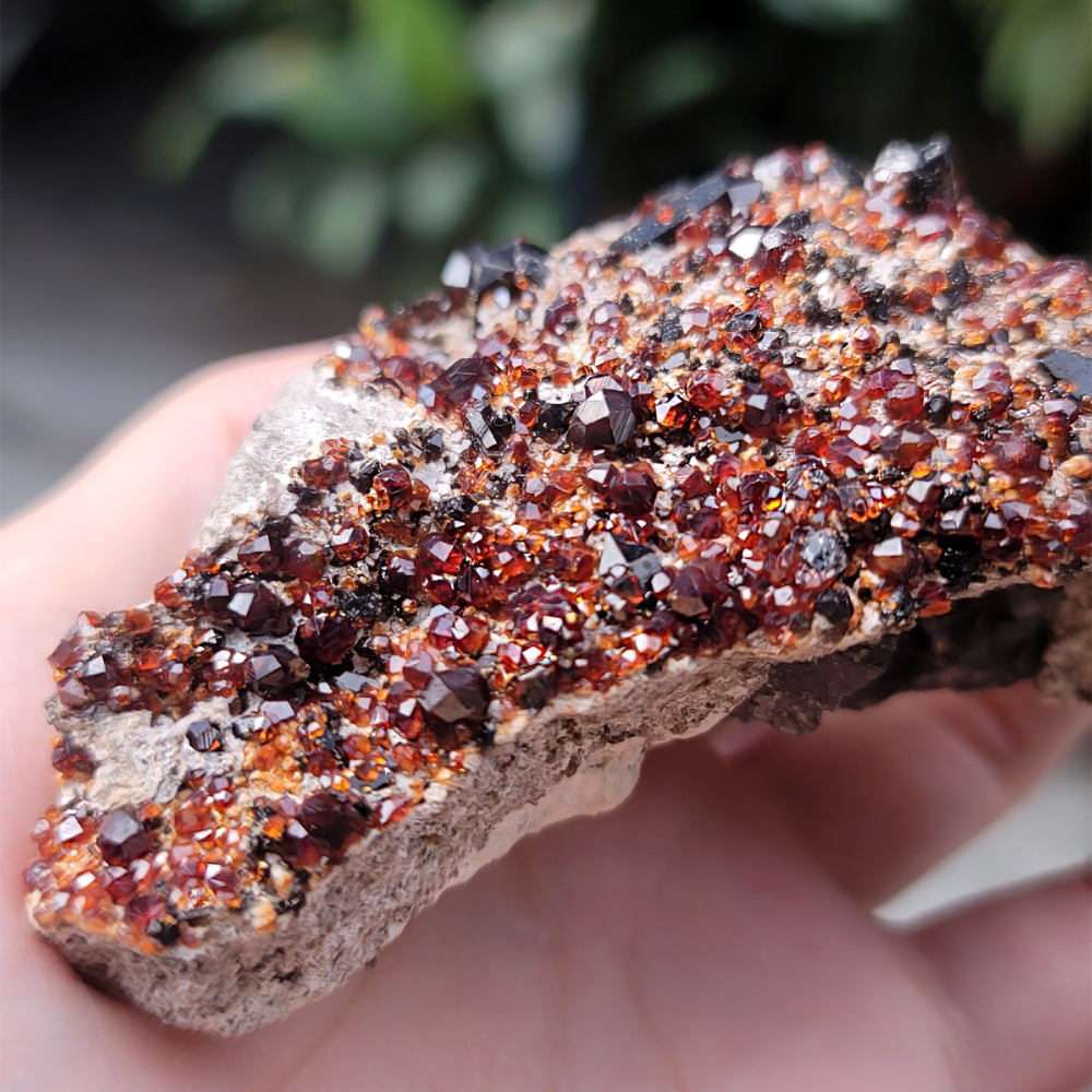 𝒜𝓁𝒾𝒸𝒾𝒶𝒢𝑒𝓂𝓈𝓉❀𝓃𝑒 福建雲霄石榴石煙晶共生玉滴石L701 紅石榴石 石榴石原礦 煙晶-細節圖6