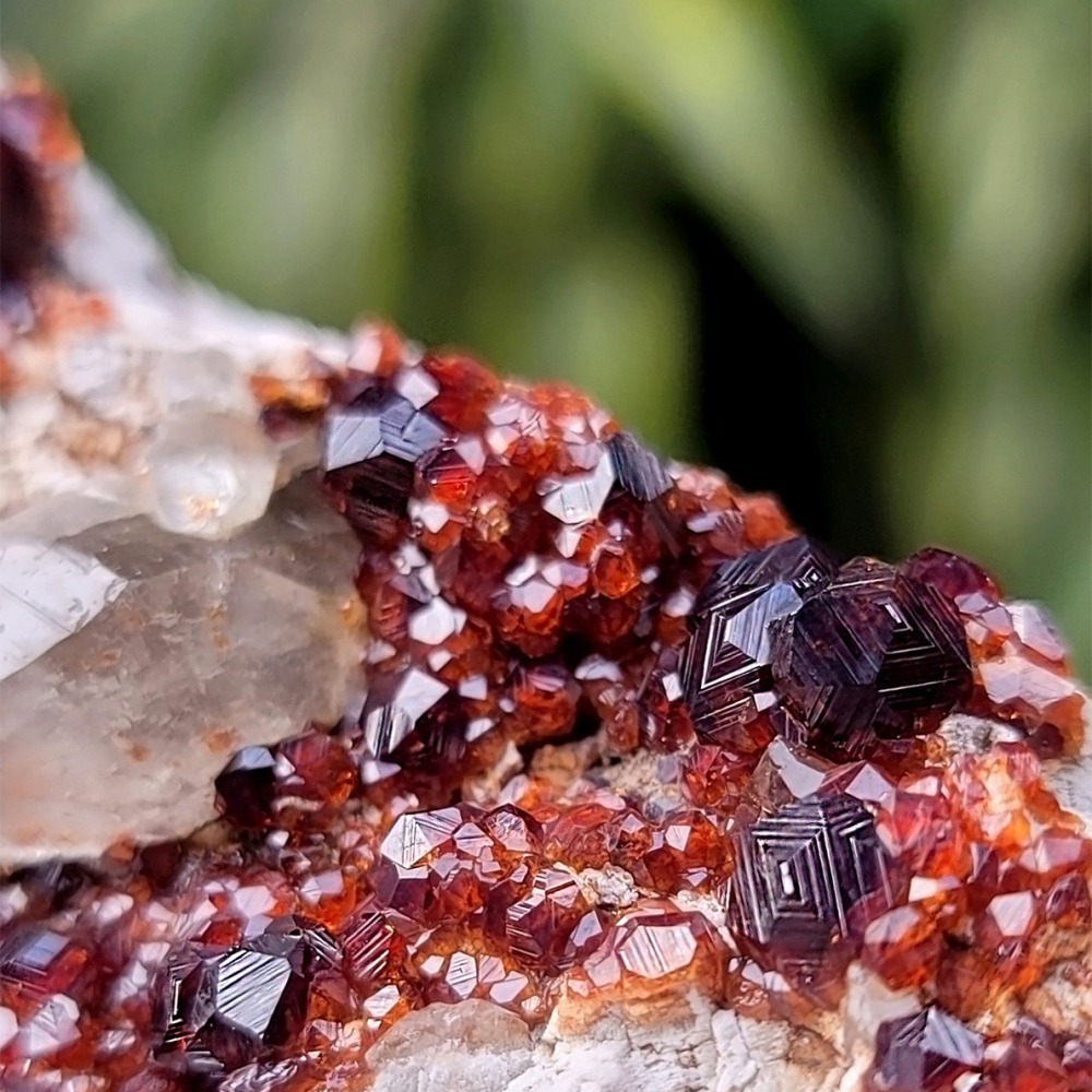 𝒜𝓁𝒾𝒸𝒾𝒶𝒢𝑒𝓂𝓈𝓉❀𝓃𝑒 福建雲霄石榴石煙晶 L703 紅石榴石 石榴石原礦-細節圖4