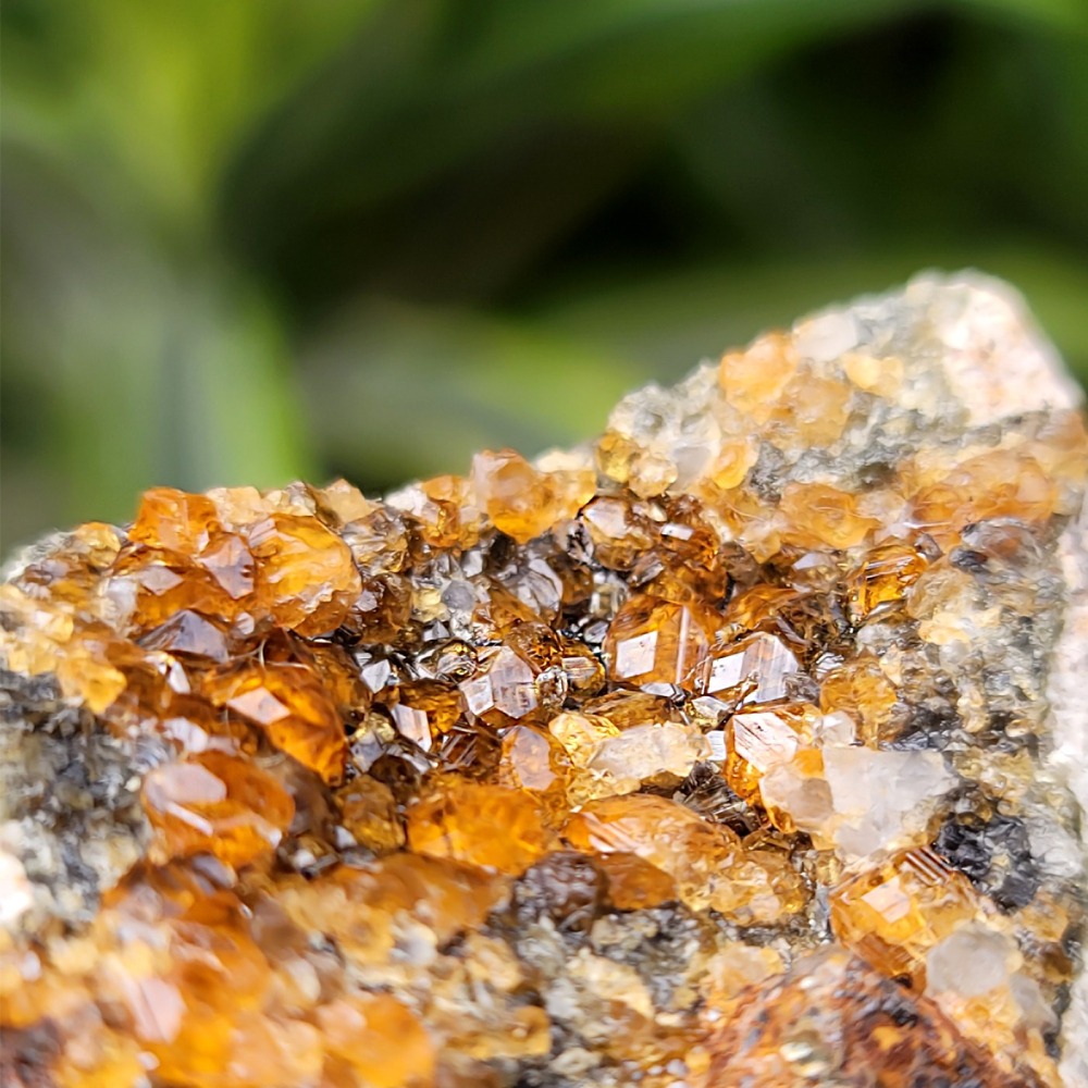 𝒜𝓁𝒾𝒸𝒾𝒶𝒢𝑒𝓂𝓈𝓉❀𝓃𝑒 福建雲霄橘色石榴石 23LW01 錳鋁榴石芬達石 石榴石原礦-細節圖4