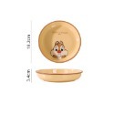 正版 迪士尼 奇奇蒂蒂7吋圓盤 陶瓷圓盤 餐盤 餐具-規格圖5