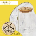 正版 三麗鷗 Hello Kitty 雙子星 美樂蒂 玻璃密封罐 廚房收納 原料收納罐-規格圖5