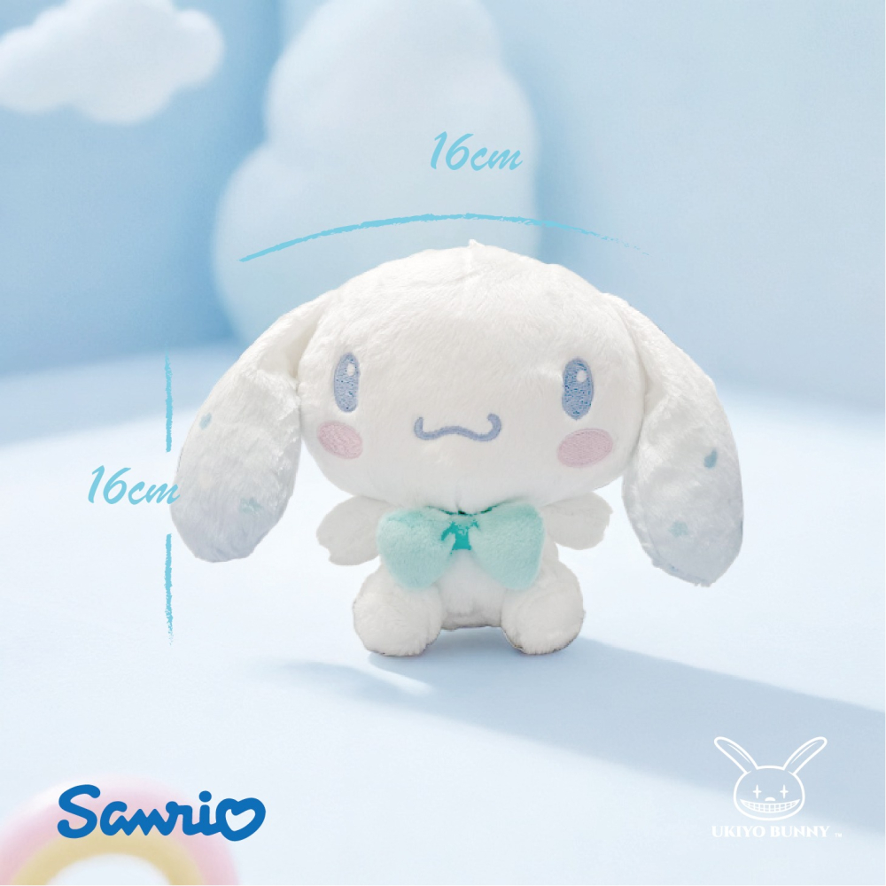 正版 大耳狗6吋-漸層款玩偶 三麗鷗6吋玩偶 掛飾 布偶 絨毛公仔 大耳狗娃娃-細節圖3